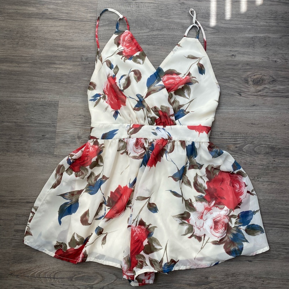 Floral Romper